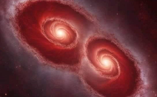 in dem universum geht es rund