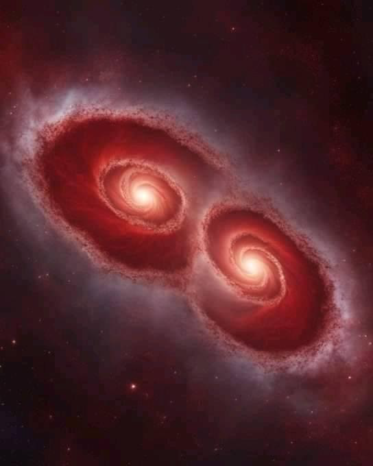 in dem universum geht es rund